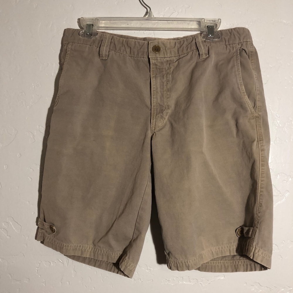 Scappinl khaki shorts, size 34 waist